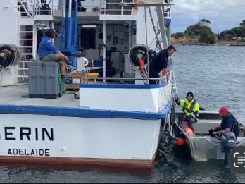 Dingy handling training