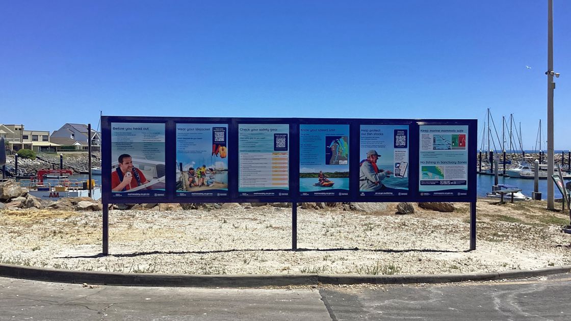 SA boat ramps banner