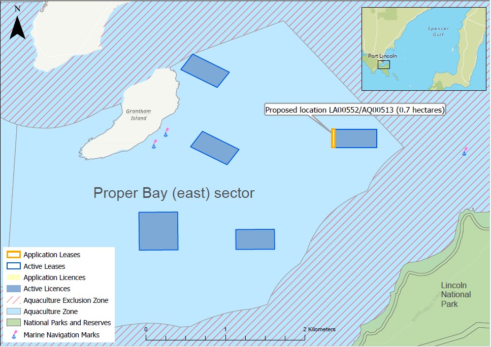 map of Proper Bay