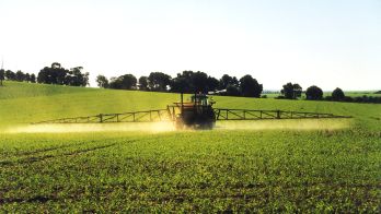 Spring spray drift reminder