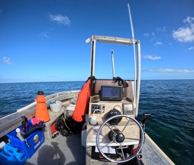 boat on Exmouth Gulf